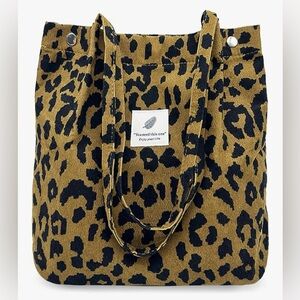 New Leopard Print Tote Bag